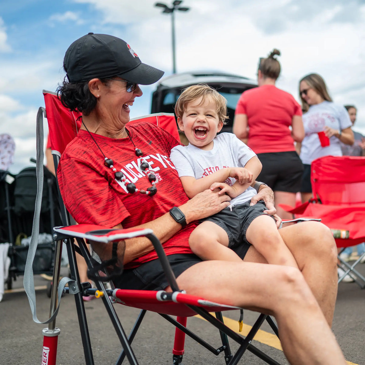 College Comfort Pro Rocker™ - Ohio State Buckeyes